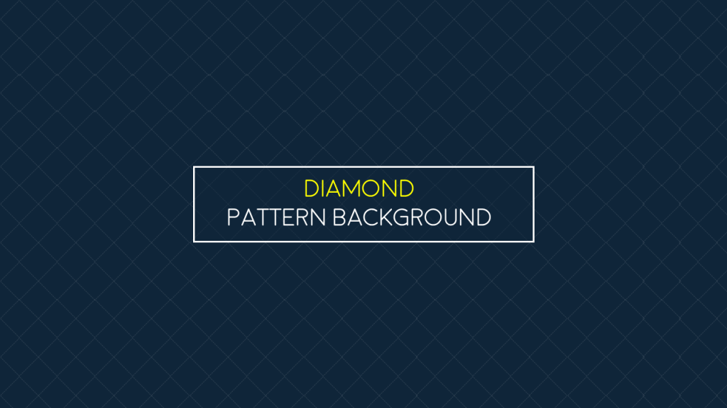 Diamond Pattern Background for Slide Design