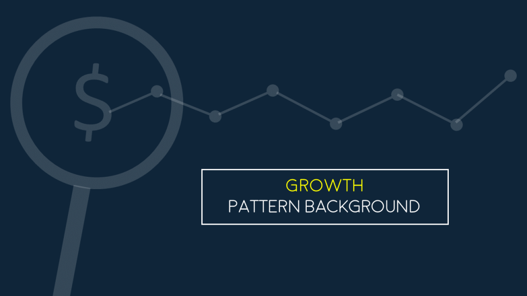 Growth Pattern Background for PPT Slide Designs