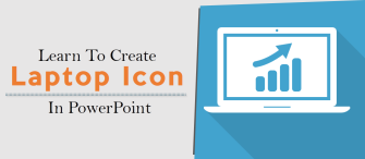 Learn to Create Laptop icon with Bar Graph in PowerPoint [PowerPoint Tutorial #38]