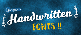 30 Gorgeous Free Handwritten Fonts Every Designer Should Have