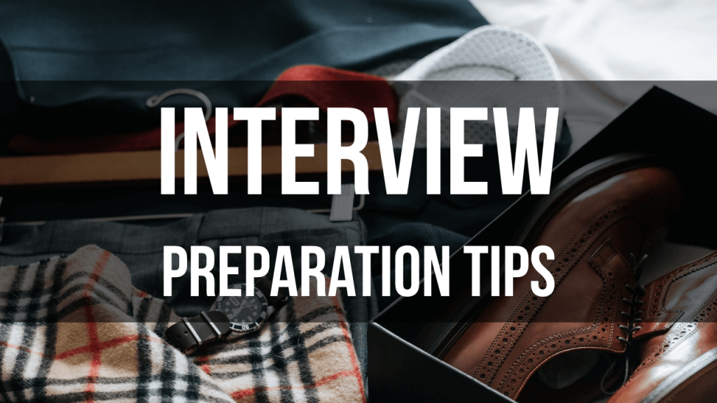 Interview Preparation Tips PPT Slide with Custom Font