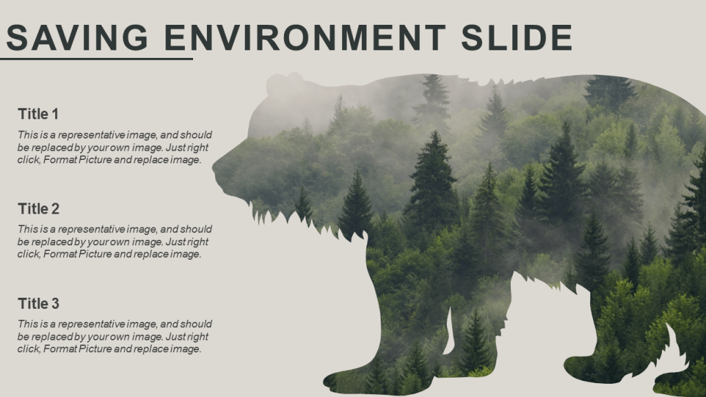 Environment Slide Creative with Double Exposure Effect