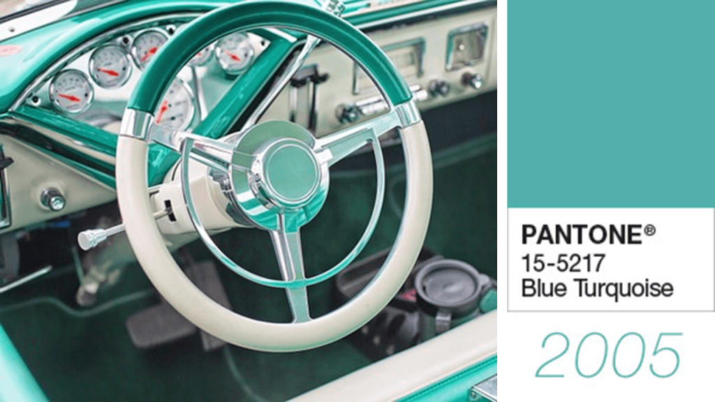 Pantone Color of the Year 2005- Blue Turquoise