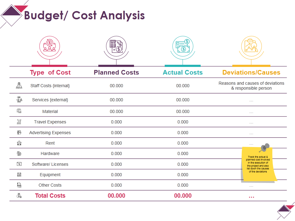 Budget Cost Analysis
