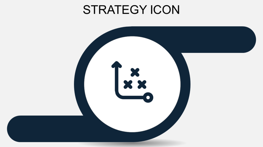 Strategy Icon Flat PPT