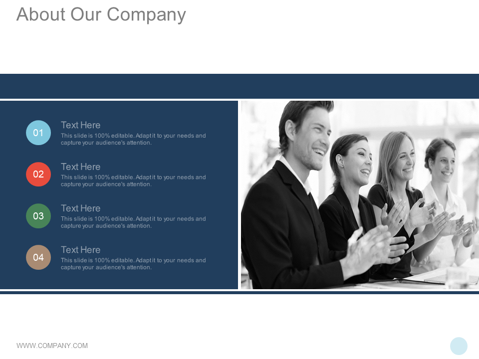 Company Introduction Slide PPT Template