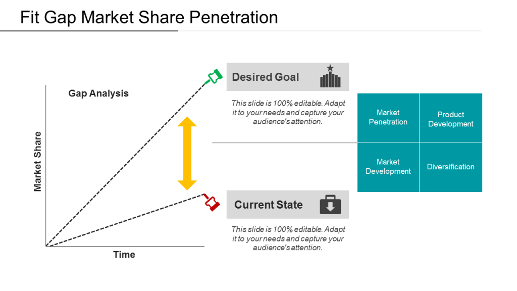 Fit Gap Market Share Penetration Slide