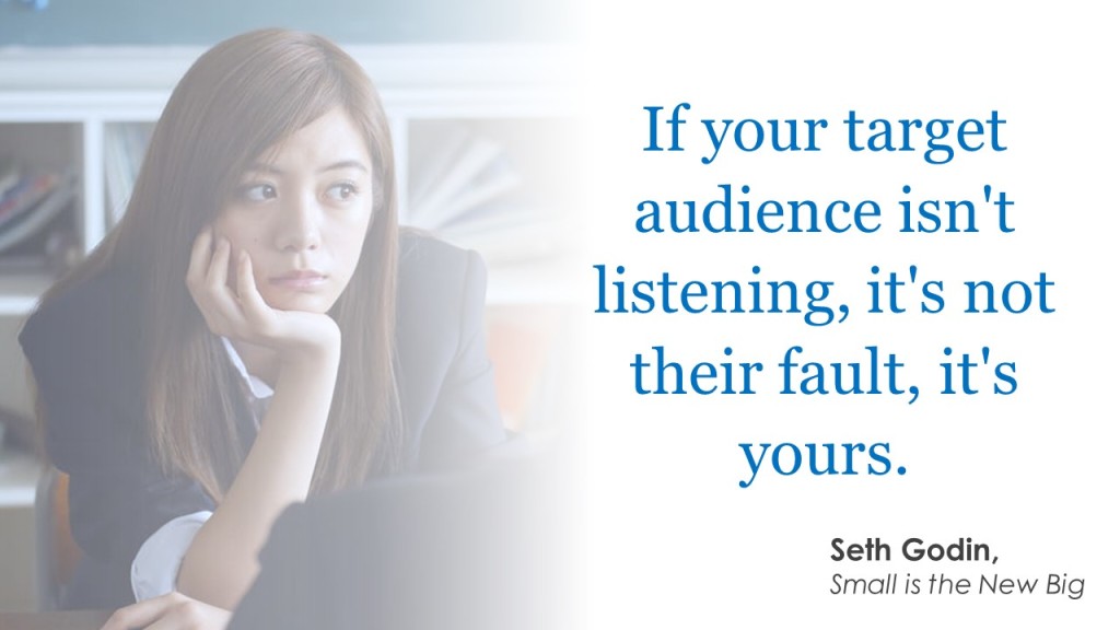 Quote on Presentation by Seth Godin