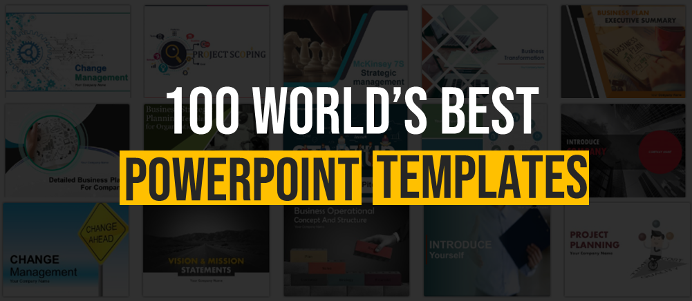 100 Of The Worlds Best Powerpoint Templates Complete Ppts And Slide