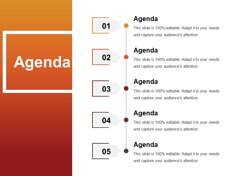 Agenda PowerPoint Templates