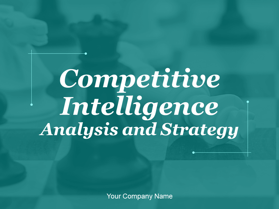 Market & Competitor Analysis Templates Market & Competitor Analysis Templates