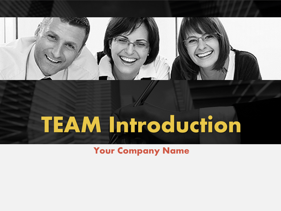 Team Introduction PowerPoint Templates