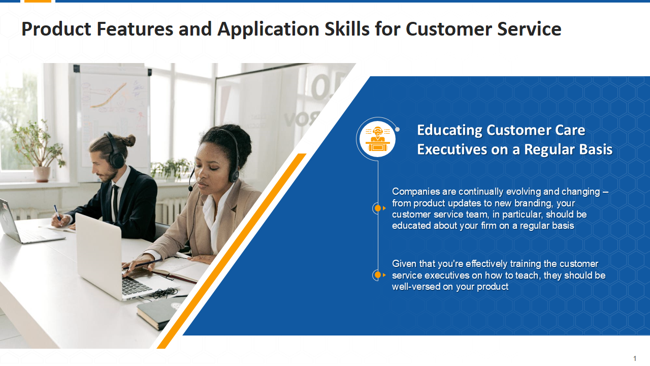 Product Features and Application Skills for Customer Service 