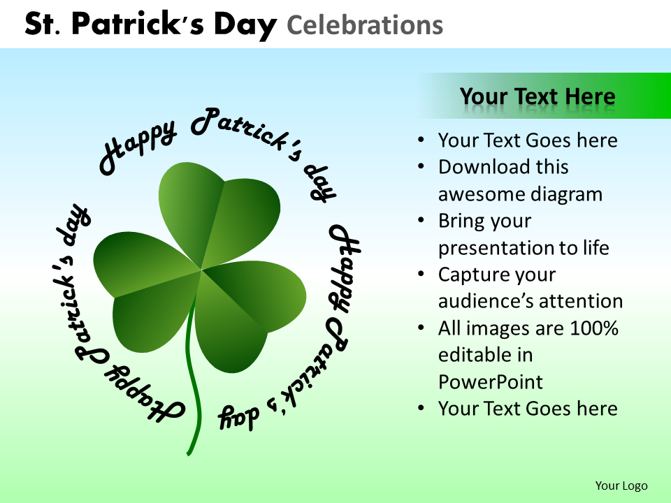 St. Patrick Lucky Clover Leaf St. Patrick Lucky Clover Leaf
