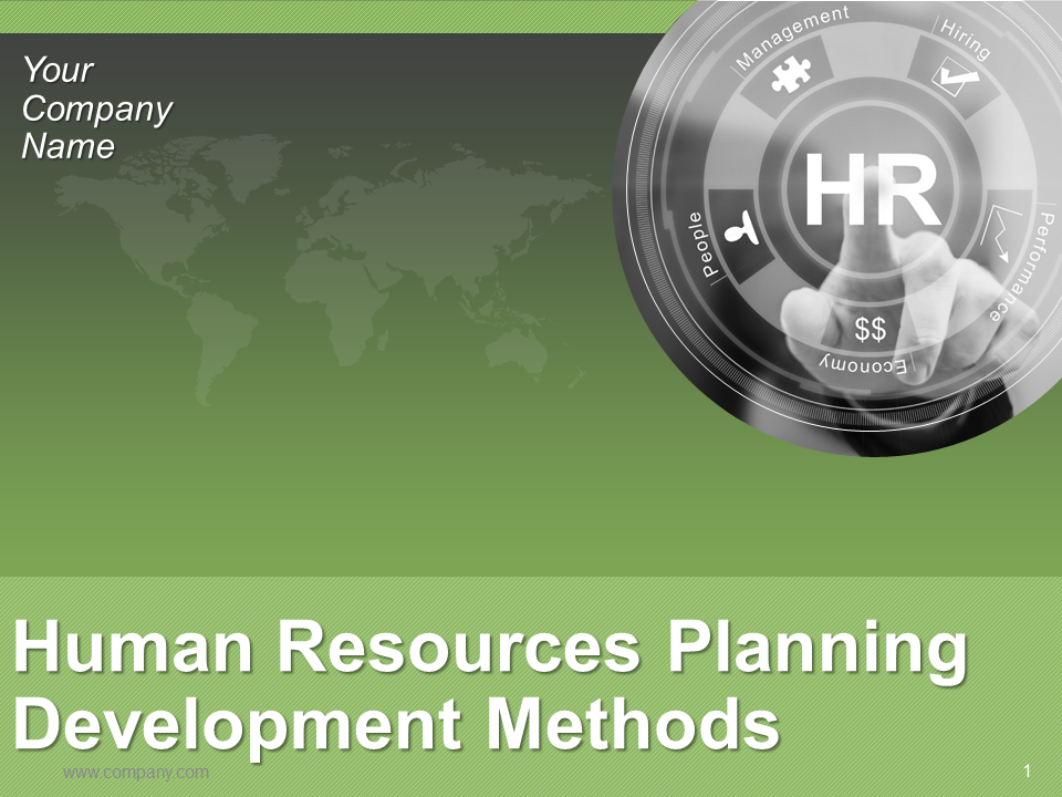 Human Resource Planning Development Methods PowerPoint Presentation Slides
