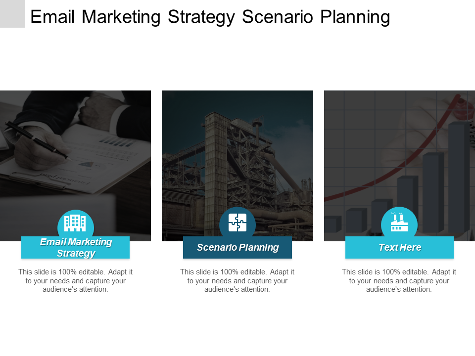 Email Marketing Strategy Scenario Planning Executive Leadership Collaborative Innovation