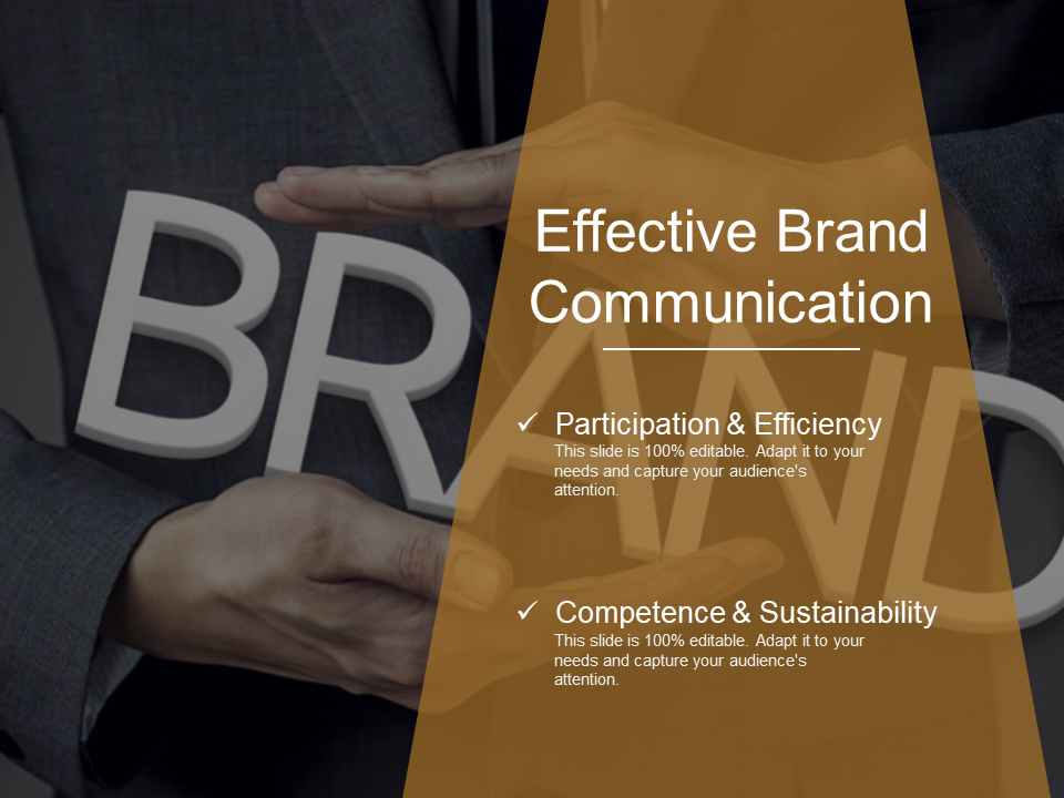 Effective Brand Communication PowerPoint Templates