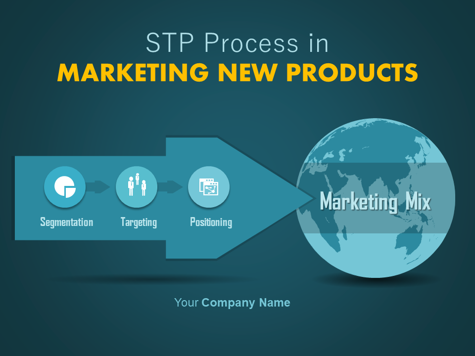 STP Process In Marketing New Products Complete PowerPoint Deck With Slides