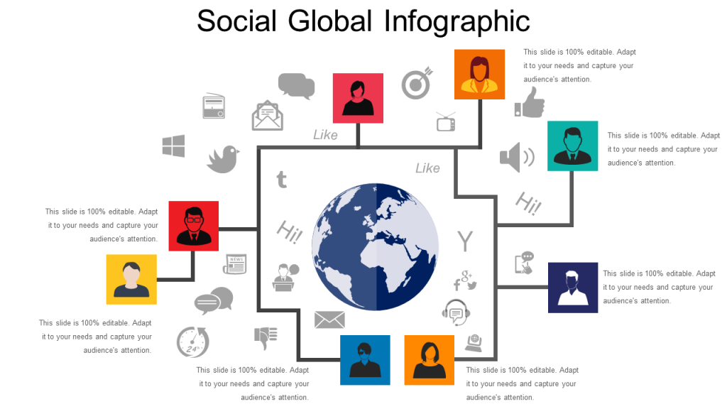 Social Global Infographic