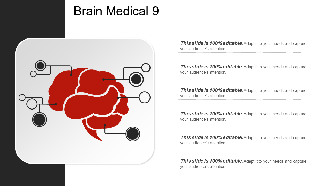 Brain Medical PPT Slide