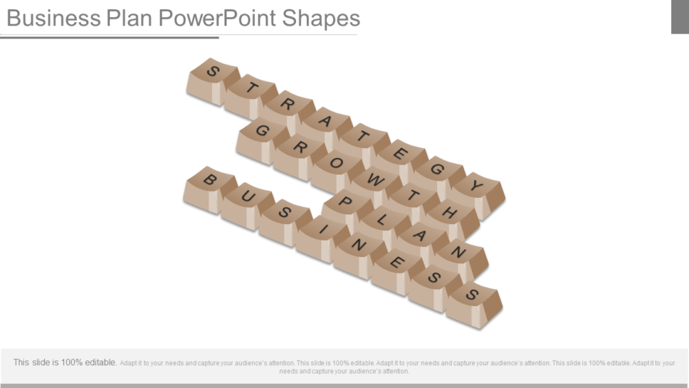 Business Plan PowerPoint Shapes