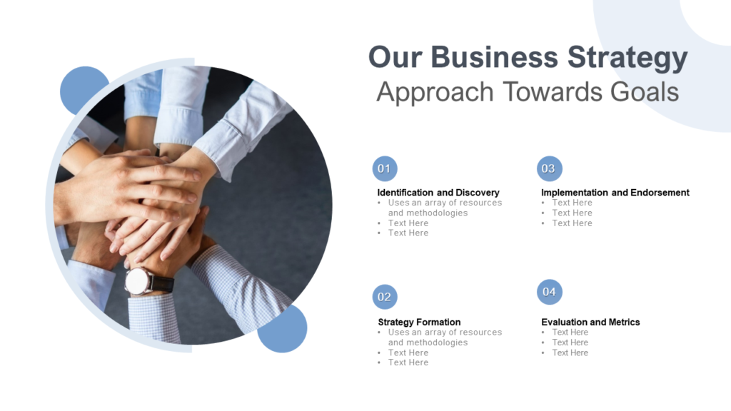 Business Strategy Approach PPT Template