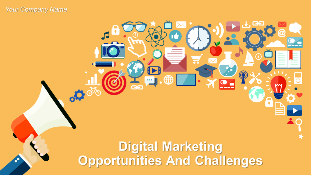 Digital Marketing Opportunities And Challenges PowerPoint Presentation Slides