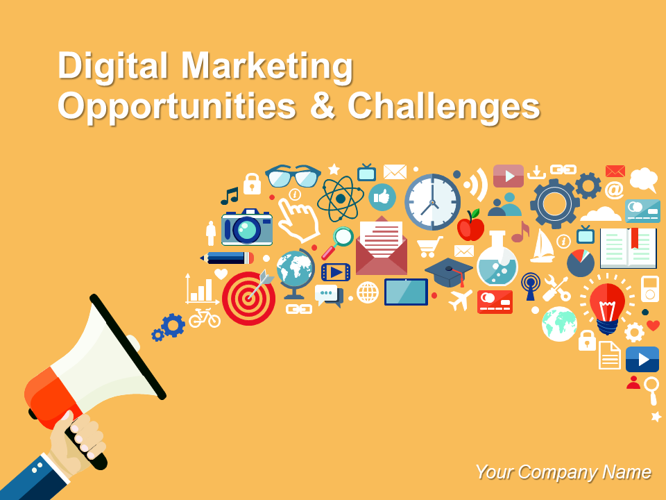 Digital Marketing Opportunities And Challenges PowerPoint Presentation Slides