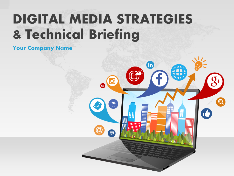 Digital Media Strategies And Technical Briefing PowerPoint Presentation Slides