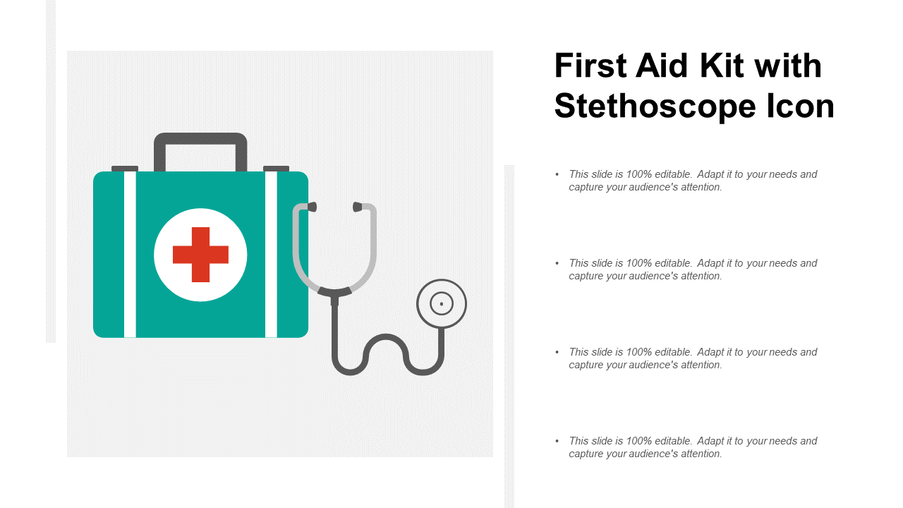 First Aid Kit PPT Slide