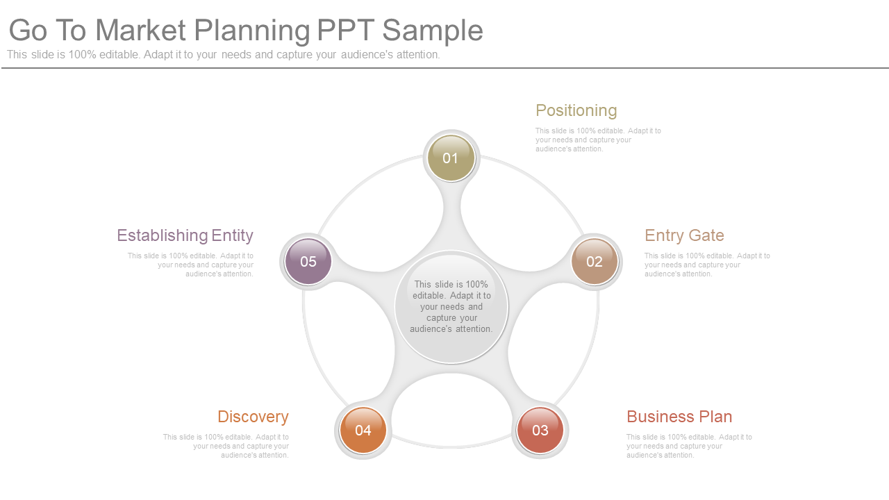 Go to Market Planning PowerPoint Template