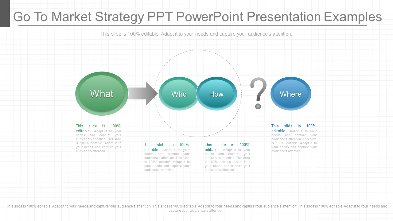 Go to Market Strategy PPT Presentation