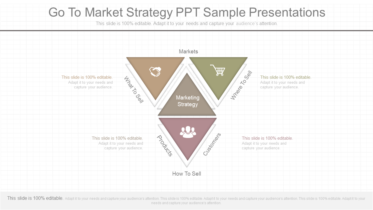 Go to Market Strategy PPT Slide Image