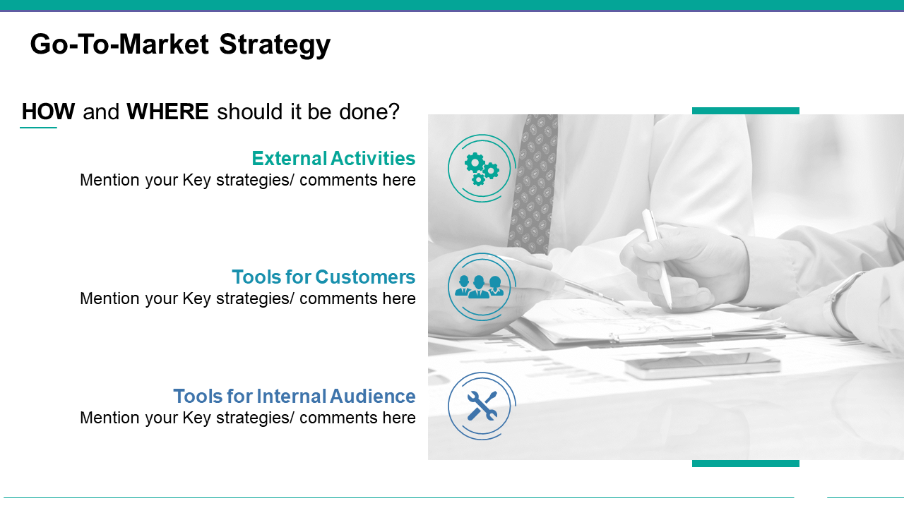 Go to Market Strategy PowerPoint Visual