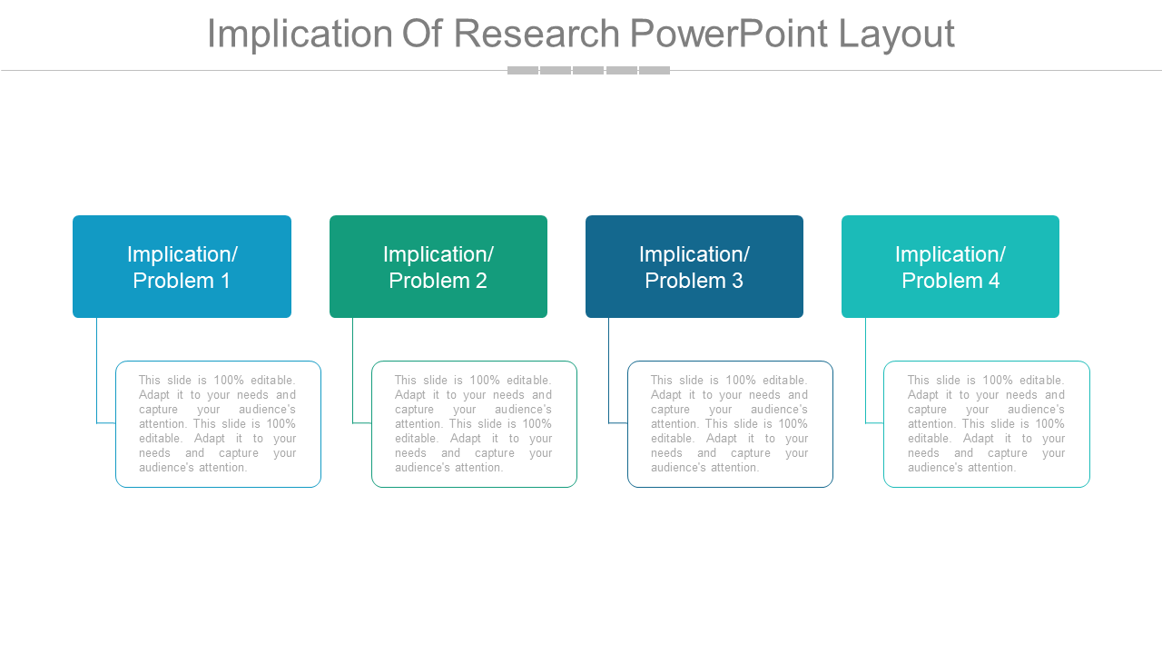 Implications of Research PPT Template