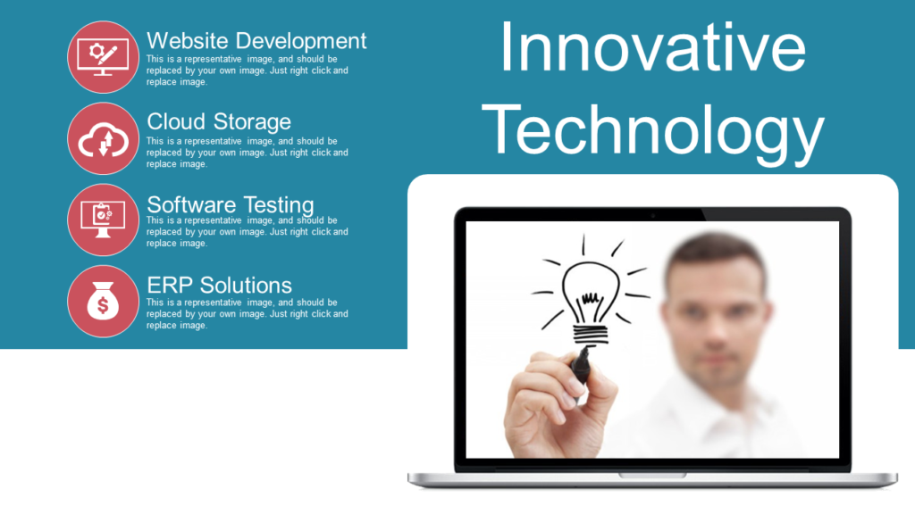 Innovative technology PPT template