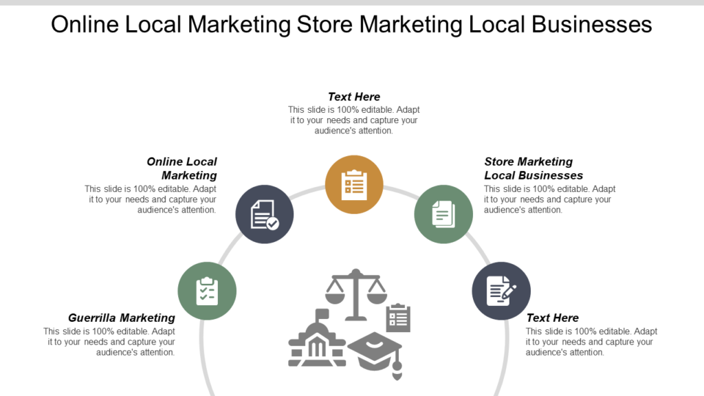 Online Local Marketing PPT Slide