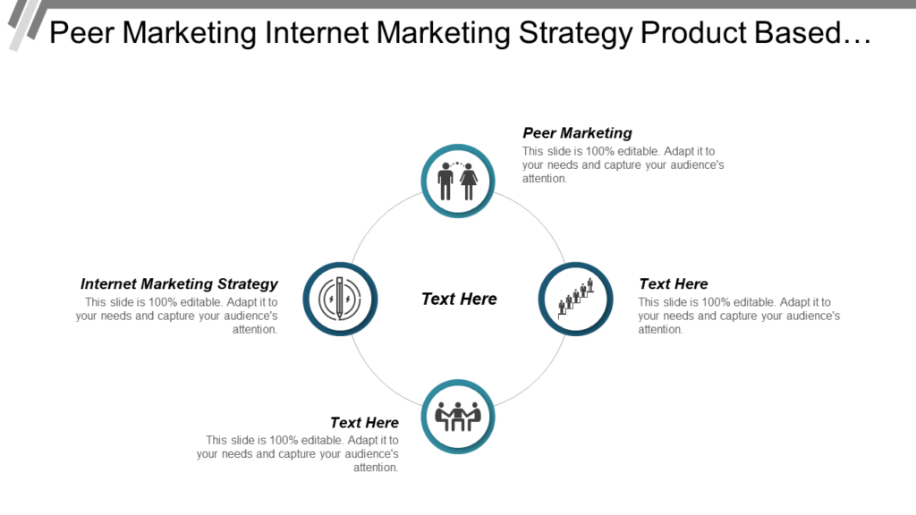 Peer Marketing PPT Slide
