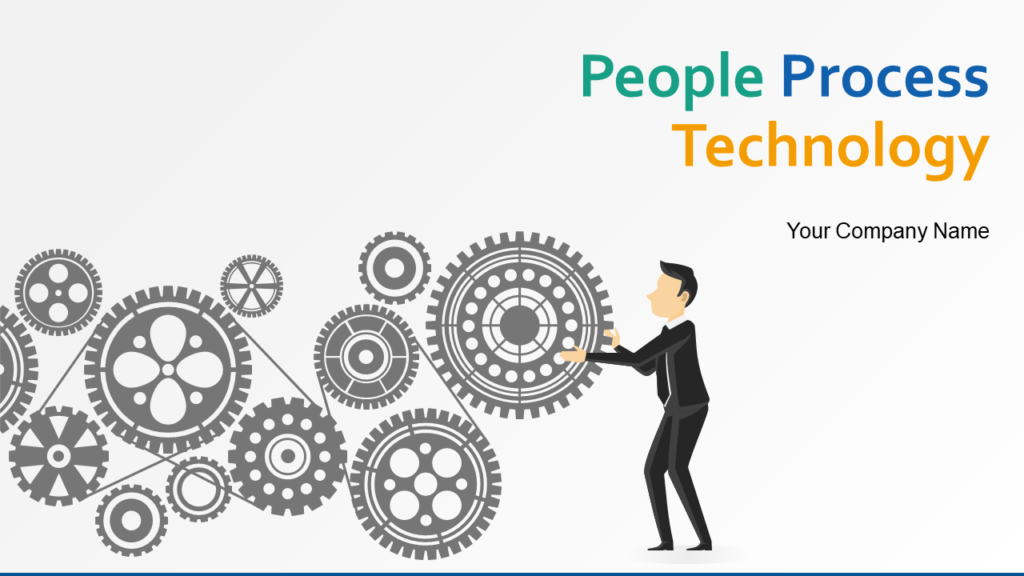 People process technology PowerPoint template