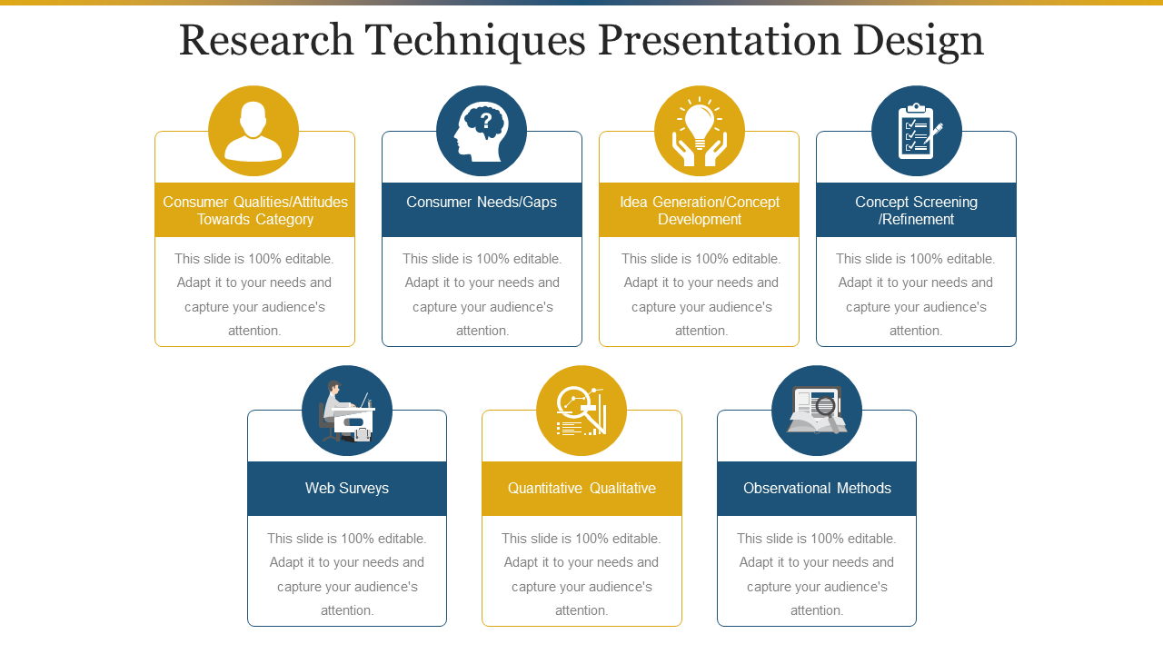 Research Techniques PPT Template