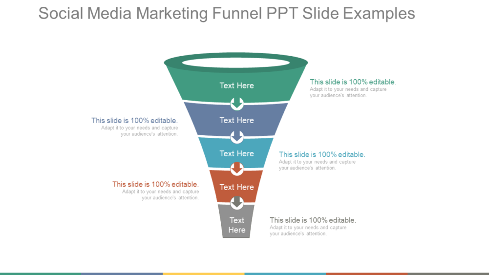 Social Media Marketing Funnel PPT Slide Examples