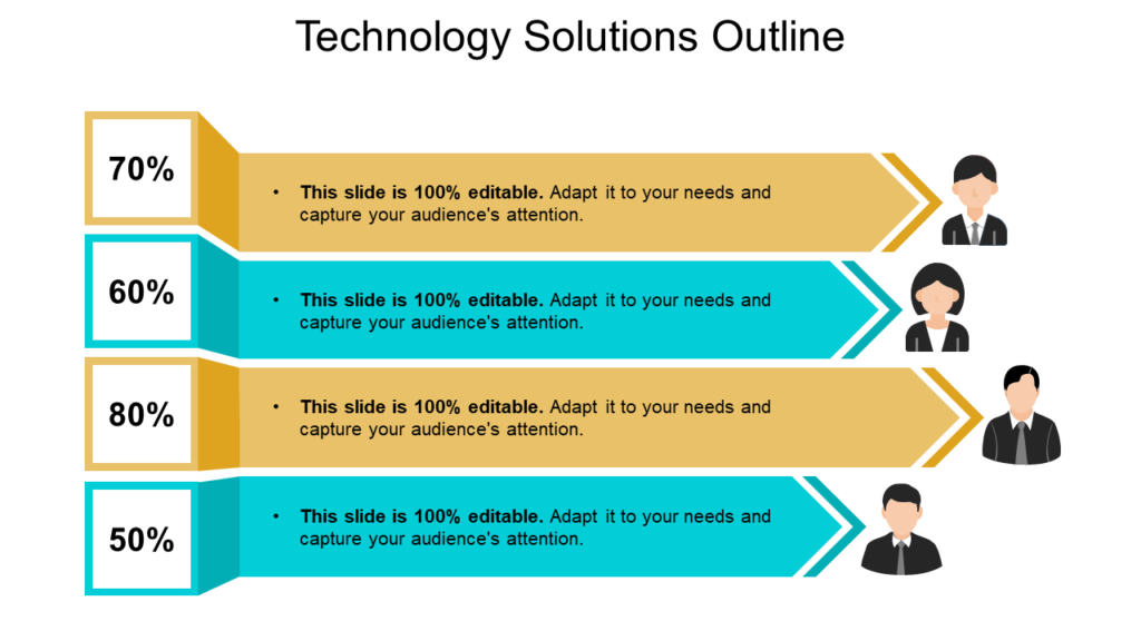 Technology solution outline presentation template
