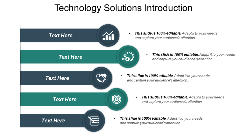 Technololgy solution introduction template