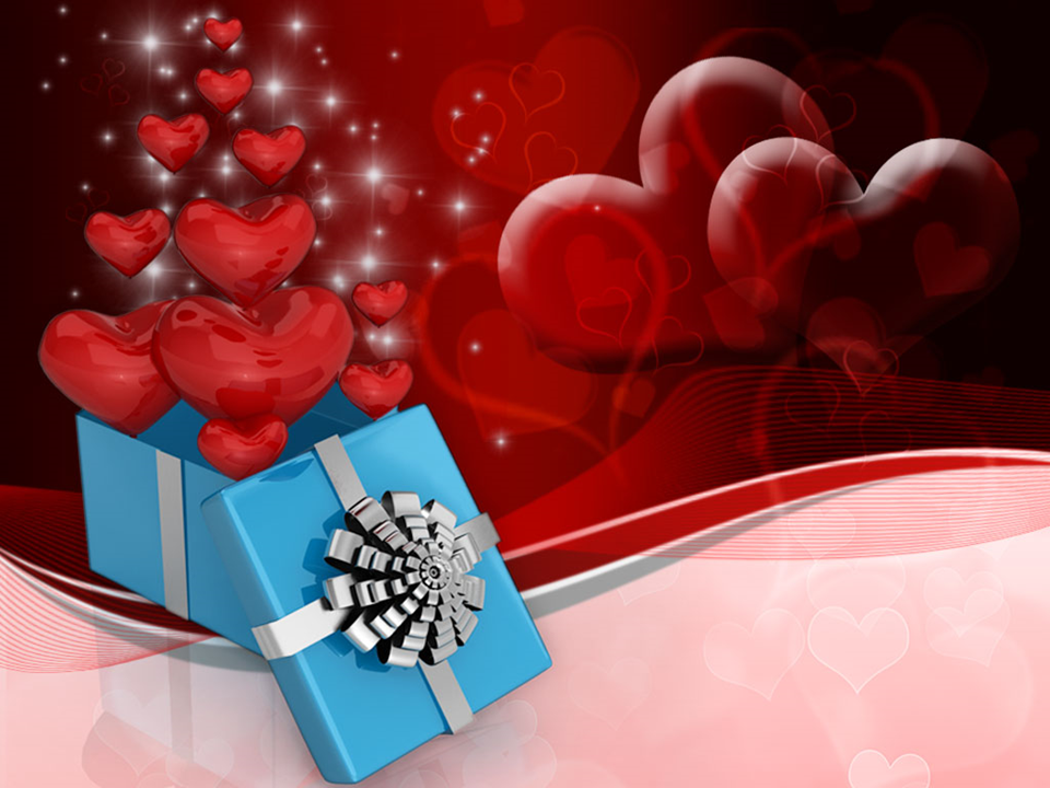 Theme Of Love Happy Valentines PowerPoint Templates PPT Themes And Graphics