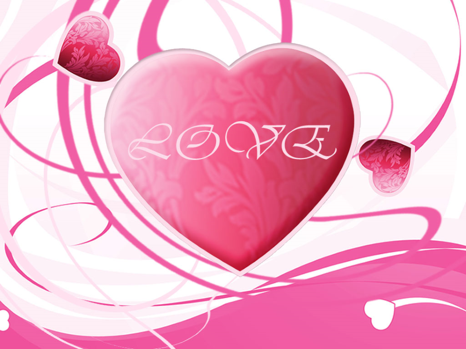 Valentine Heart Abstract PowerPoint Backgrounds And Templates