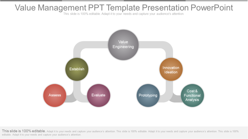 Value Management PPT template