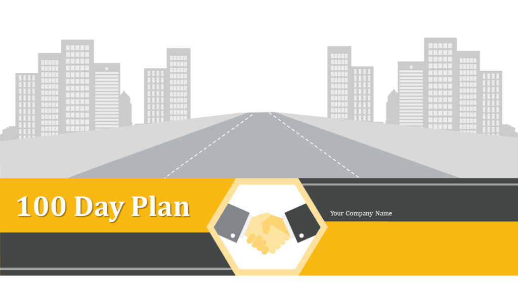 100-Day Plan PPT Template