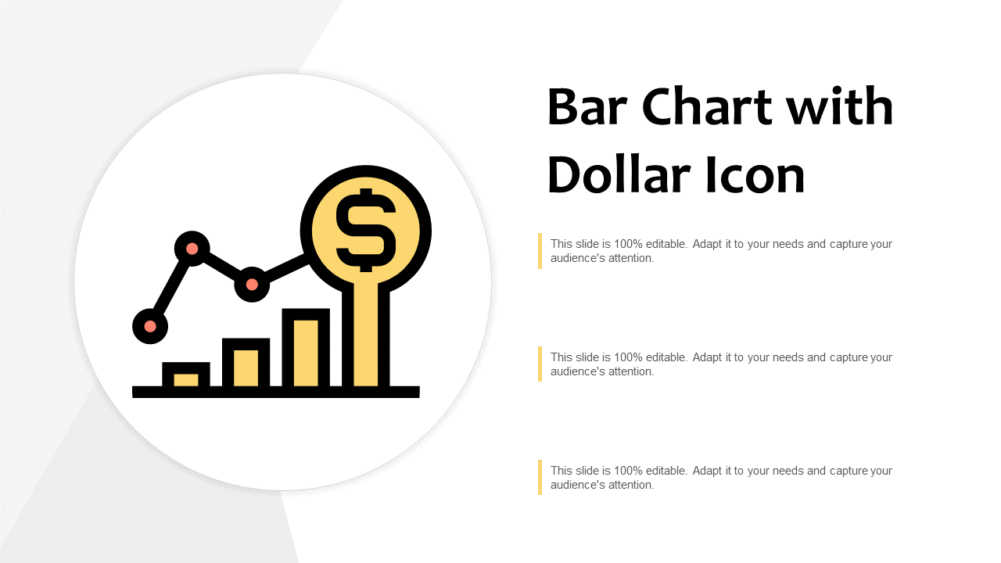 Bar Chart with Dollar Icon