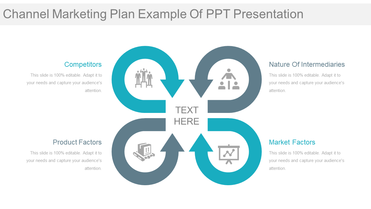 Channel Marketing Plan PowerPoint Template