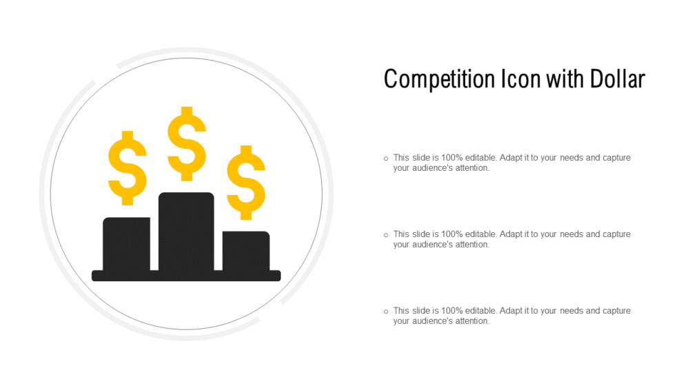 Competition Icon with Dollar